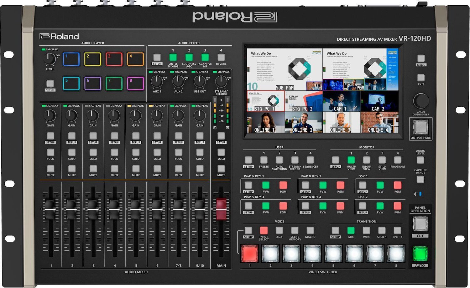 Roland VR-120HD Direct Streaming AV Mixer