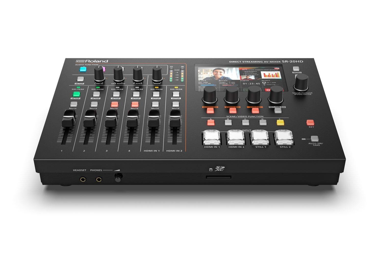 Roland SR-20HD Pro A/V Direct Streaming AV Mixer