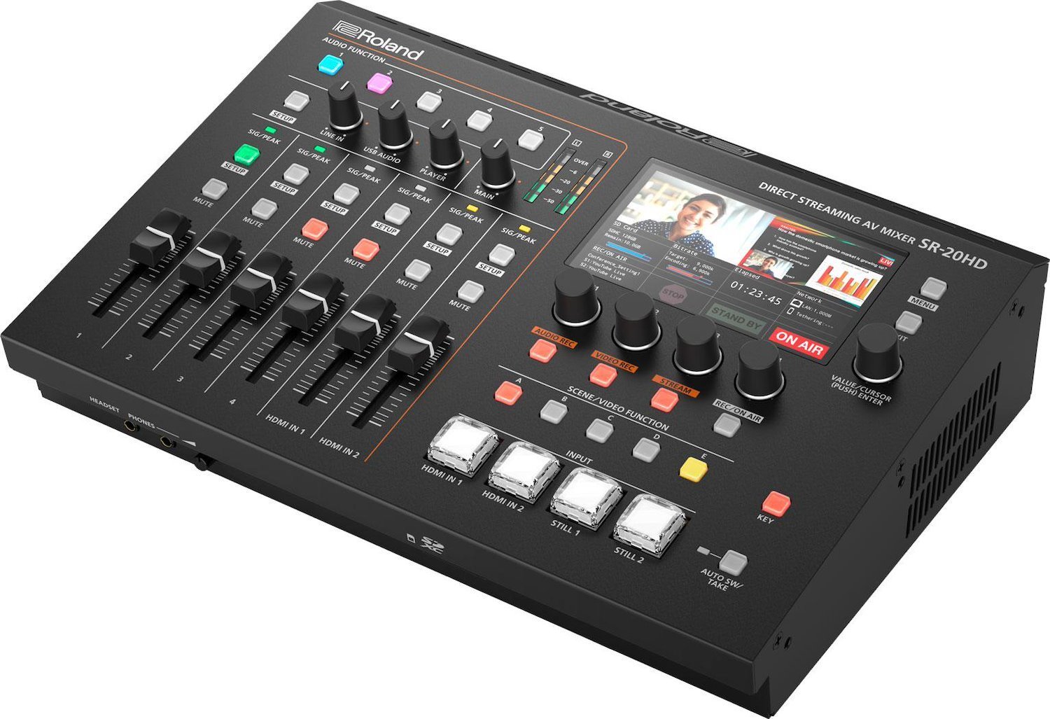 Roland SR-20HD Pro A/V Direct Streaming AV Mixer