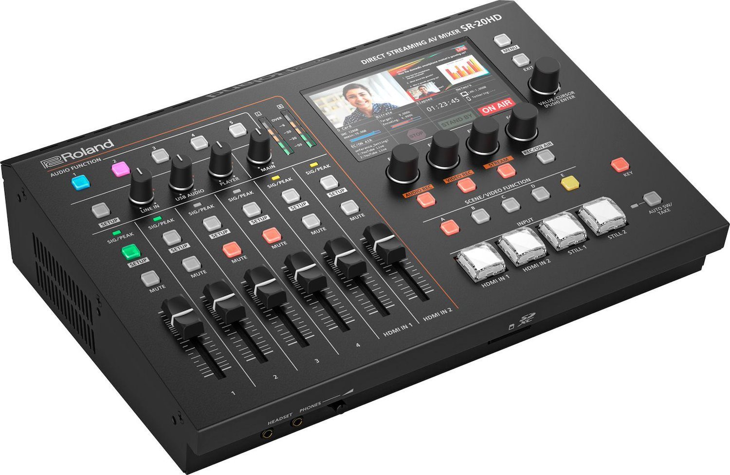 Roland SR-20HD Pro A/V Direct Streaming AV Mixer