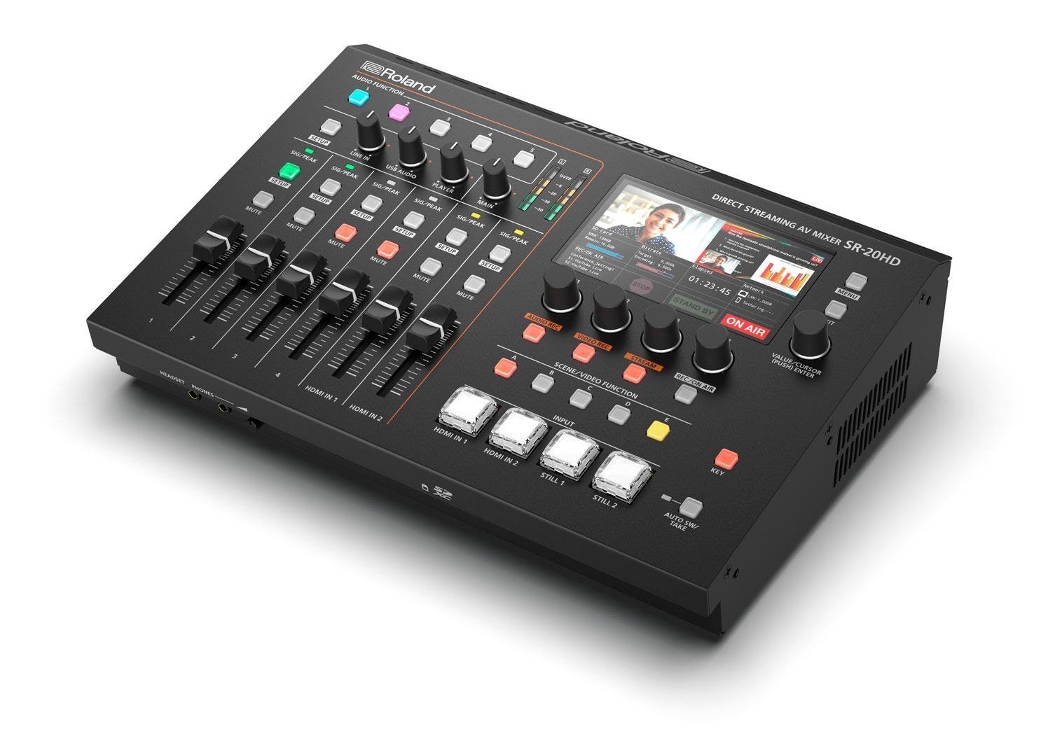 Roland SR-20HD Pro A/V Direct Streaming AV Mixer