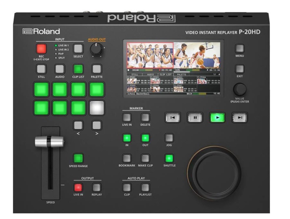 Roland P-20HD Video Instant Replayer