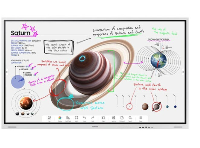 Samsung 85In All-in-One Digital Flipchart Collaborative Display 3840X2160