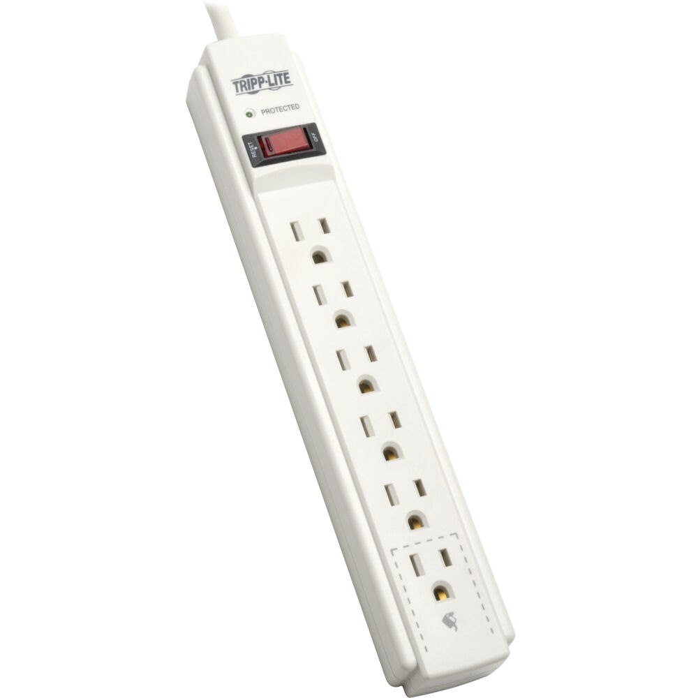 Eaton Surge Protector Strip 120V 6 Outlet 6FT Cord 790 Joule