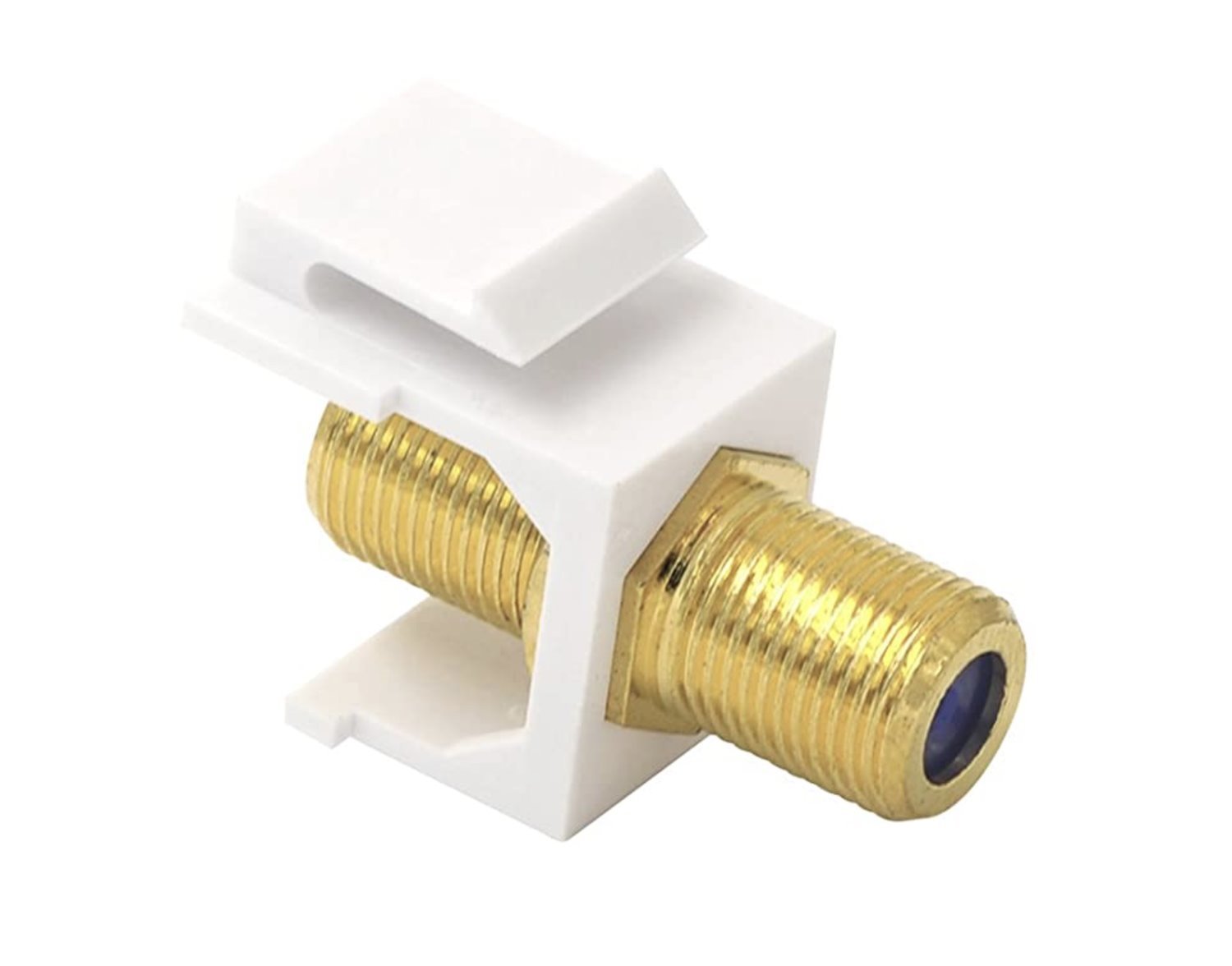 FiberCommand Keystone RF | Wallplate Coax Jack Insert