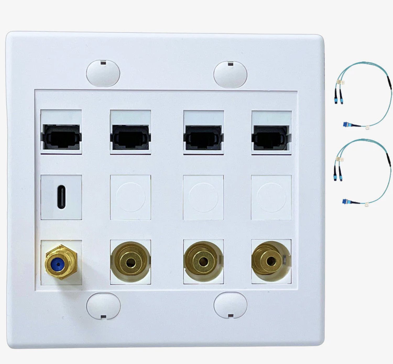 FiberCommand Fiberwallplate - WP3 | Designed For Purefiber Pro-24 Cable