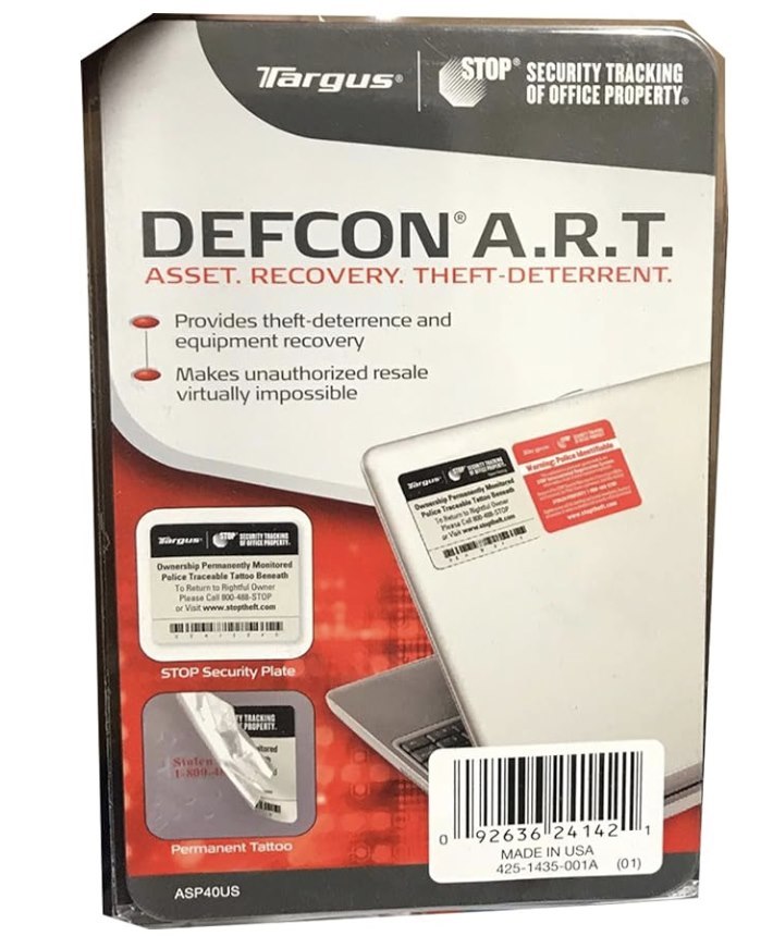 Targus Defcon A.R.T.Security Plate