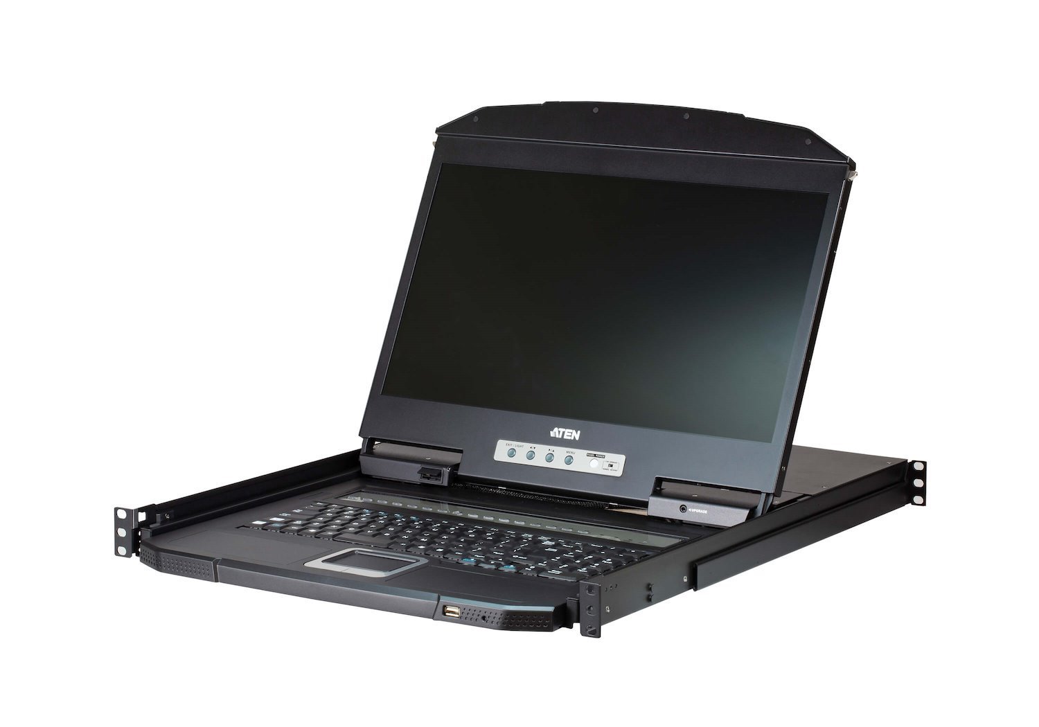 Aten 18.5" Short Depth 8 Port LCD KVM 2YR