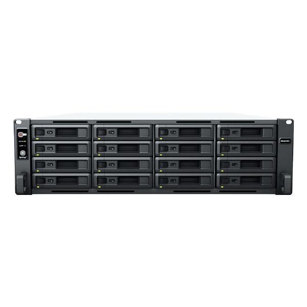 Synology 16-Bay Nas (No Disk) Ryzen V1500B, 4GB, GbE(4), Usb(2), Rpsu, 3U, 3YR WTY