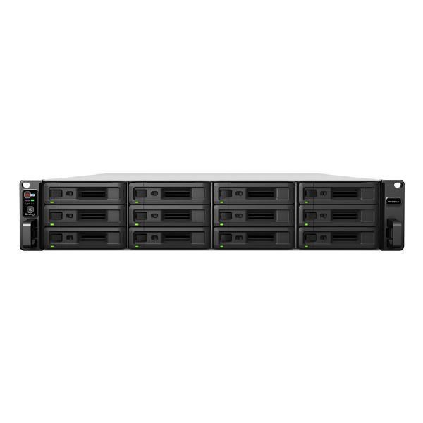 Synology 12-Bay Nas (No Disk) Xeon D-1541, 8GB, GbE(4), 10GbE(2), Usb(2), Rpsu, 5Y WTY