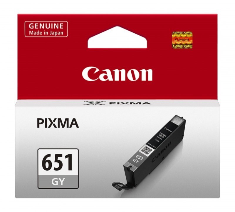 Canon CLI-651GY Original Inkjet Ink Cartridge - Grey Pack