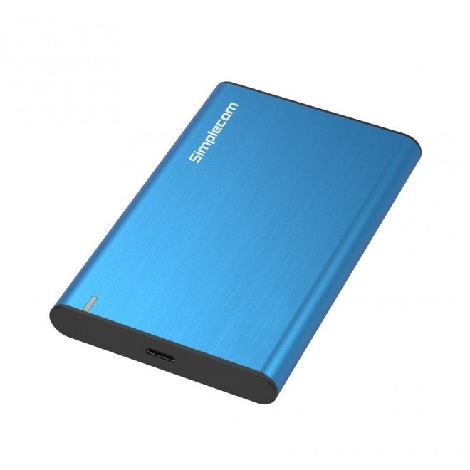 Simplecom SMP Enc 2.5-Sata-Usb3-Alum-Se221-Blue