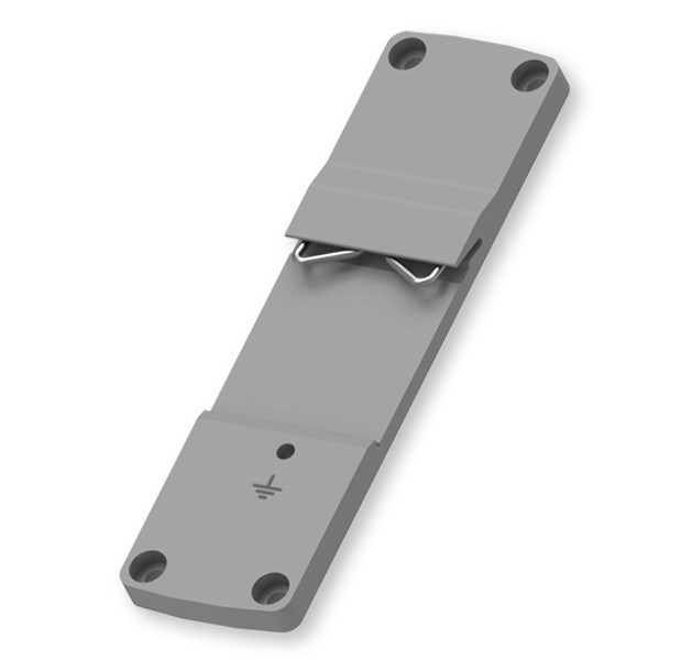 Teltonika TSW1 Rear Panel With Din Rail Holder