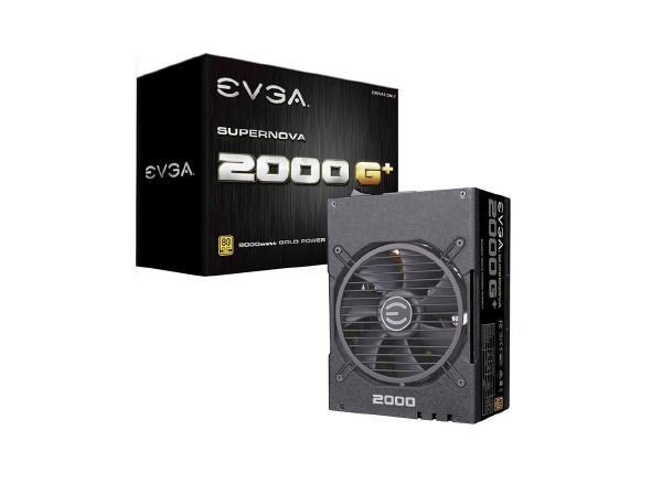 Evga SuperNOVA 2000 G+, 80 Plus Gold 2000W, Fully Modular, TBB Fan, 10 Year Warranty, Includes Power On Self Tester, Power Supply 220-GP-2000-X4