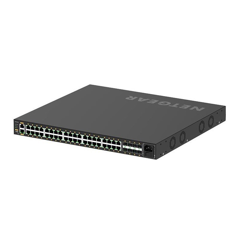 Netgear Av Line 48-Port Managed Switch, Poe+(40), 960W, SFP+(8), Life WTY