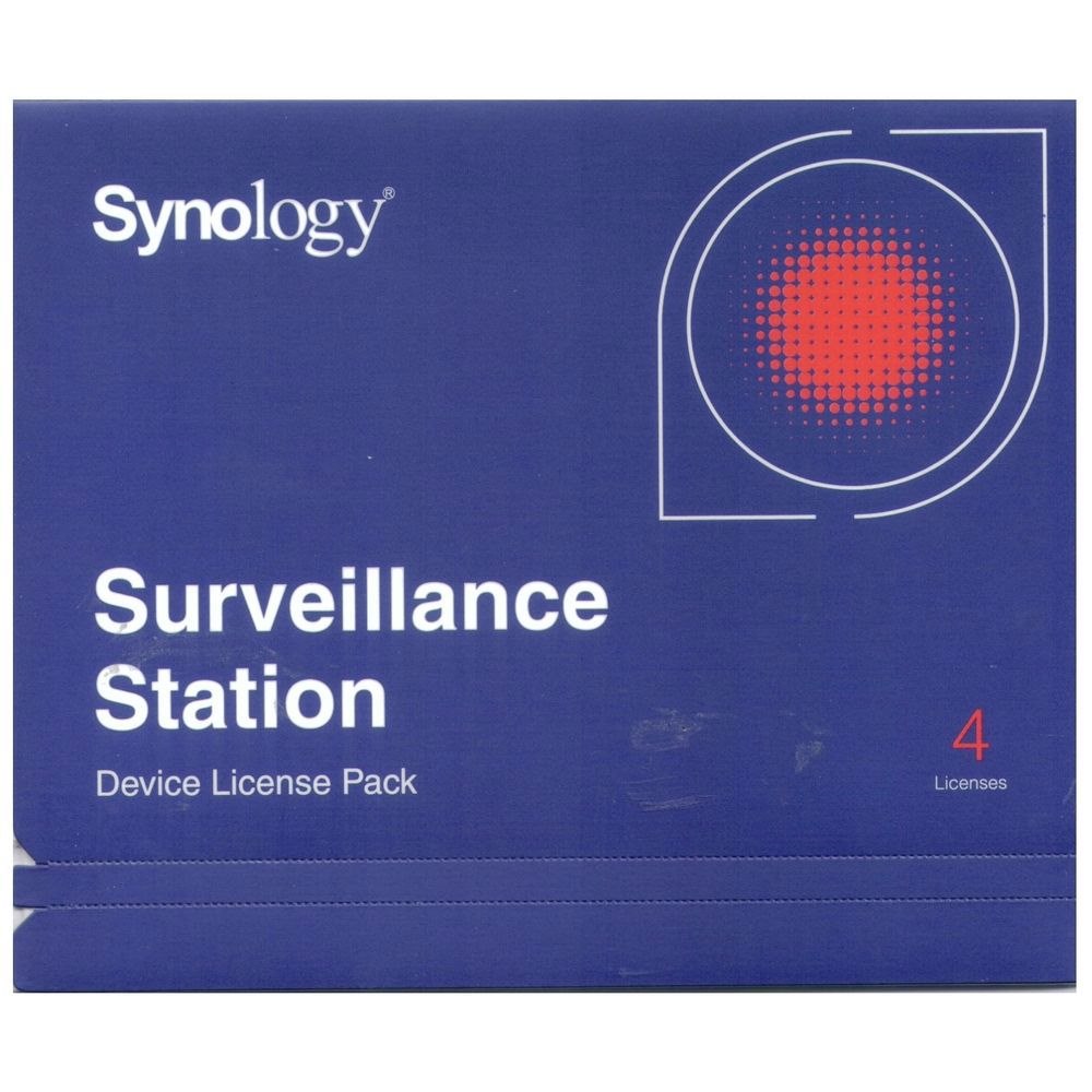 Synology (Virtual) Synology Surveillance Device License Pack For Synology Nas - 4 Additional Licenses