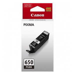 Canon PGI-650BK Original Inkjet Ink Cartridge - Pigment Black Pack