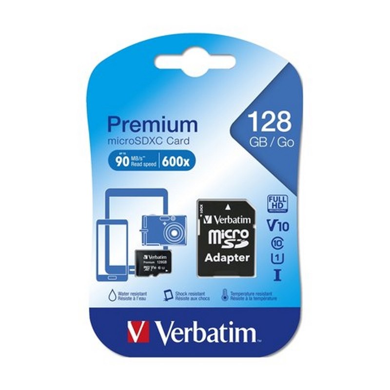 Miscellaneous Micro SDXC 128GB Card (Class 10) With Adapter