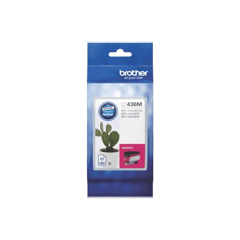 Brother LC-436M Maganta Ink Cartridge To Suit MFC-J6555DWXL - Up To 1500 Pages