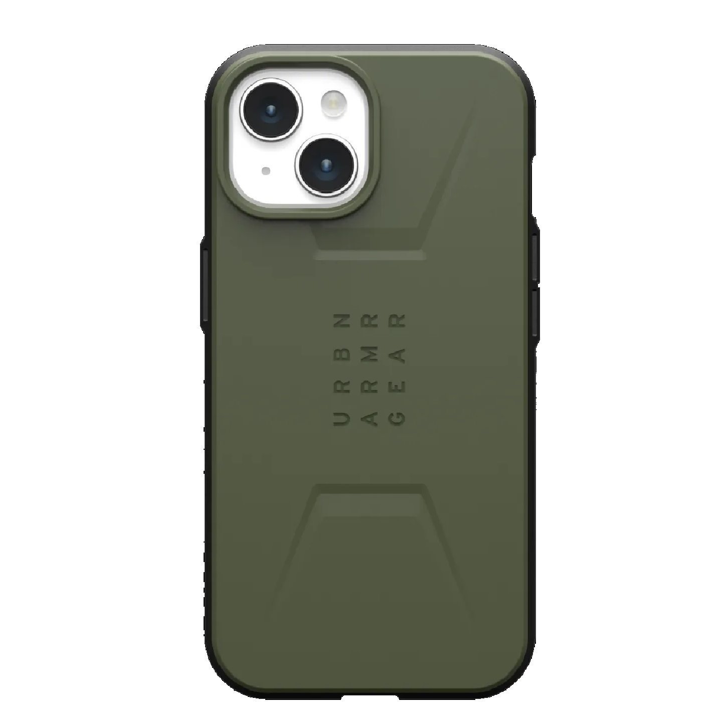 Uag Civilian Magsafe Apple iPhone 15 (6.1') Case - Olive Drab (114287117272), 20 FT. Drop Protection (6M), Armored Shell, Raised Screen Surround