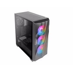 Antec DF700 Flux Wave Mesh Front, Thermal Performance Tempered Glass With 3X Argb Fan Front, 1X Rear, 1X Psu Shell (Reverse Fan Blade) Atx Gaming Case