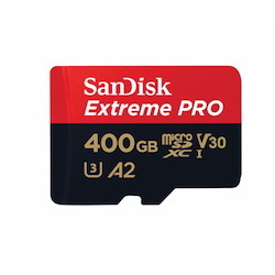 SanDisk 256GB SanDisk Extreme Pro microSDHC SQXCZ V30 U3 C10 A2 Uhs-1 170MB/s R 90MB/s W 4X6 SD Adaptor Android Smartphone Action Camera Drones