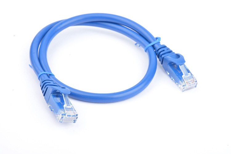 8Ware Cat6a Utp Ethernet Cable 25CM Snagless Blue