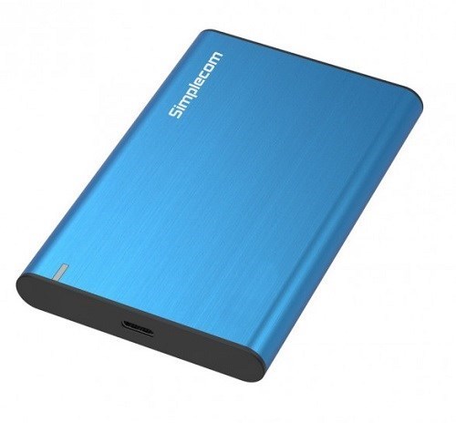 Simplecom SMP Enc 2.5-Sata-Usb3-Alum-Se221-Blue