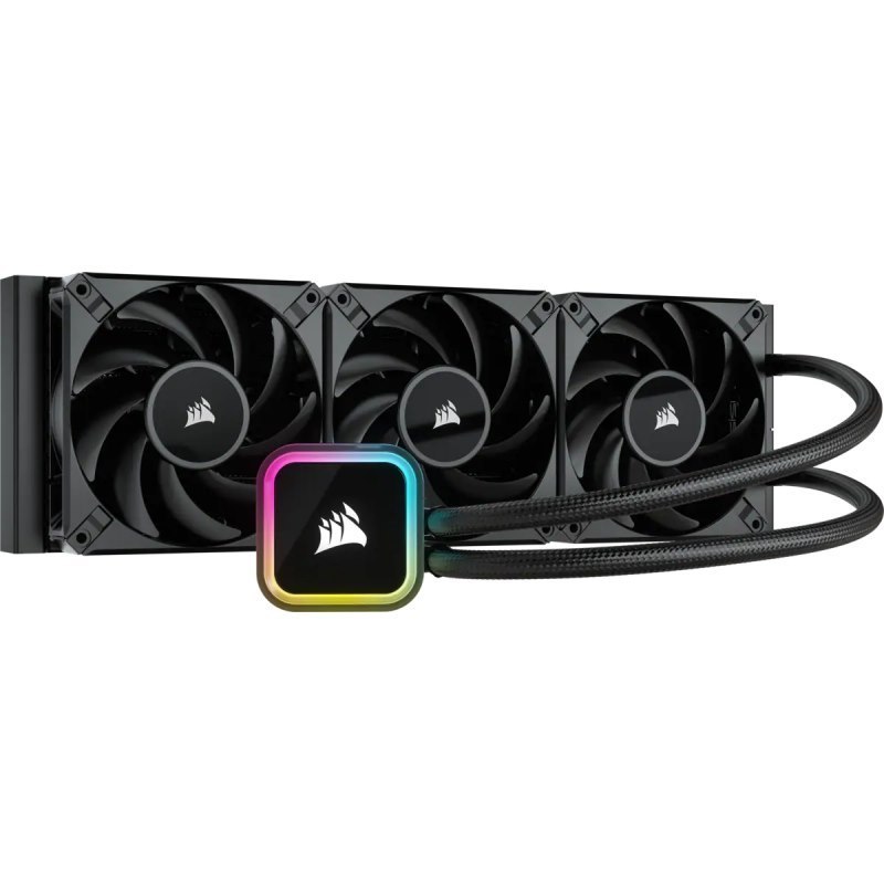 Corsair Cor Fan 360Mm-H150i-Elite-Blk