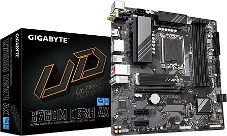 Gigabyte Gig MBD Ga-B760m-Ds3h-Ax