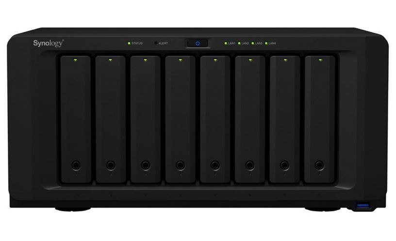 Synology 8-Bay Nas (No Disk) Amd V1500B, 4GB, GbE(4), Usb(4), TWR, 3YR WTY