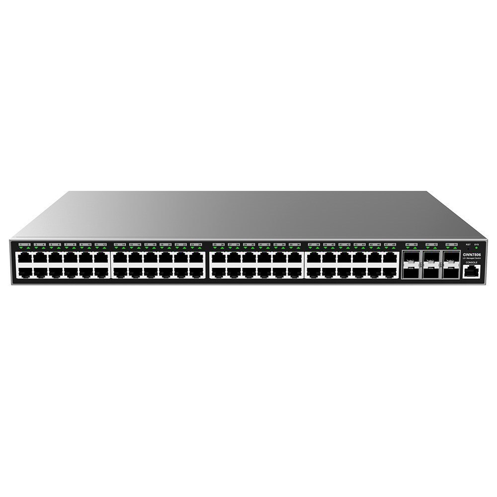 Grandstream Enterprise Layer 2 Managed Network Switch 48 X GigE 6 X SFP