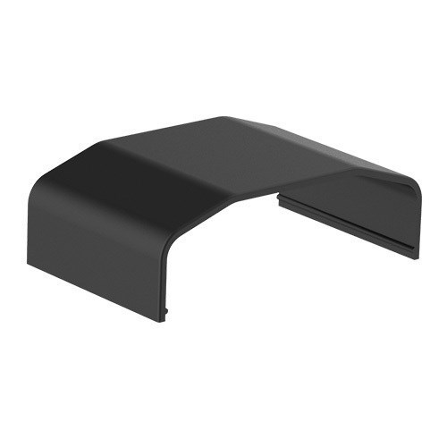 Brateck Plastic Cable Cover Joint Material:ABS Dimensions 64X21.5X40MM - Black (LS)