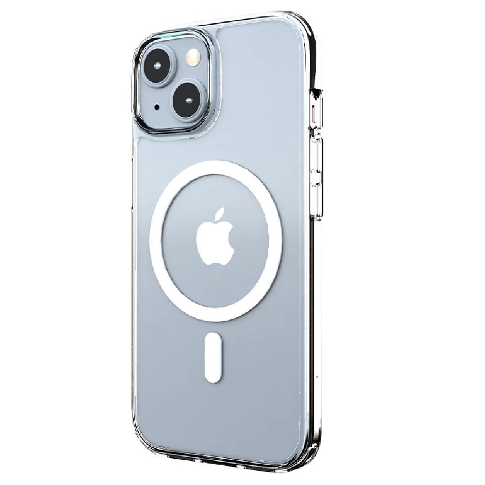 Cygnett AeroMag Apple iPhone 15 (6.1') Magnetic Clear Case - (Cy4578cpaeg), Raised Edges, Tpu Frame, Hard-Shell Back, Magsafe Compatible,4FT DropProof