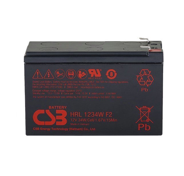 PowerShield 12 Volt Replacement Battery In 10 Year Design Life.