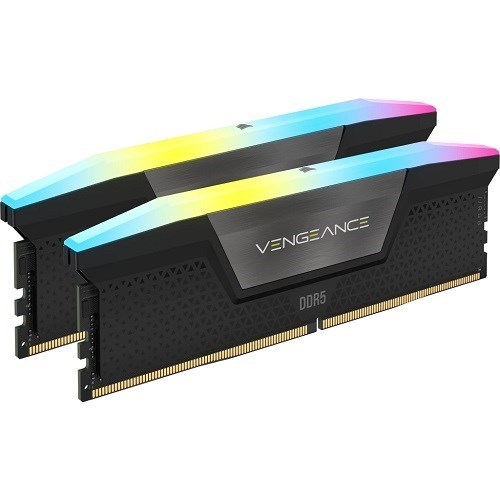 Corsair Vengeance RGB RAM Module - 64 GB (2 x 32GB) - DDR5-6000/PC5-48000 DDR5 SDRAM - 6000 MHz