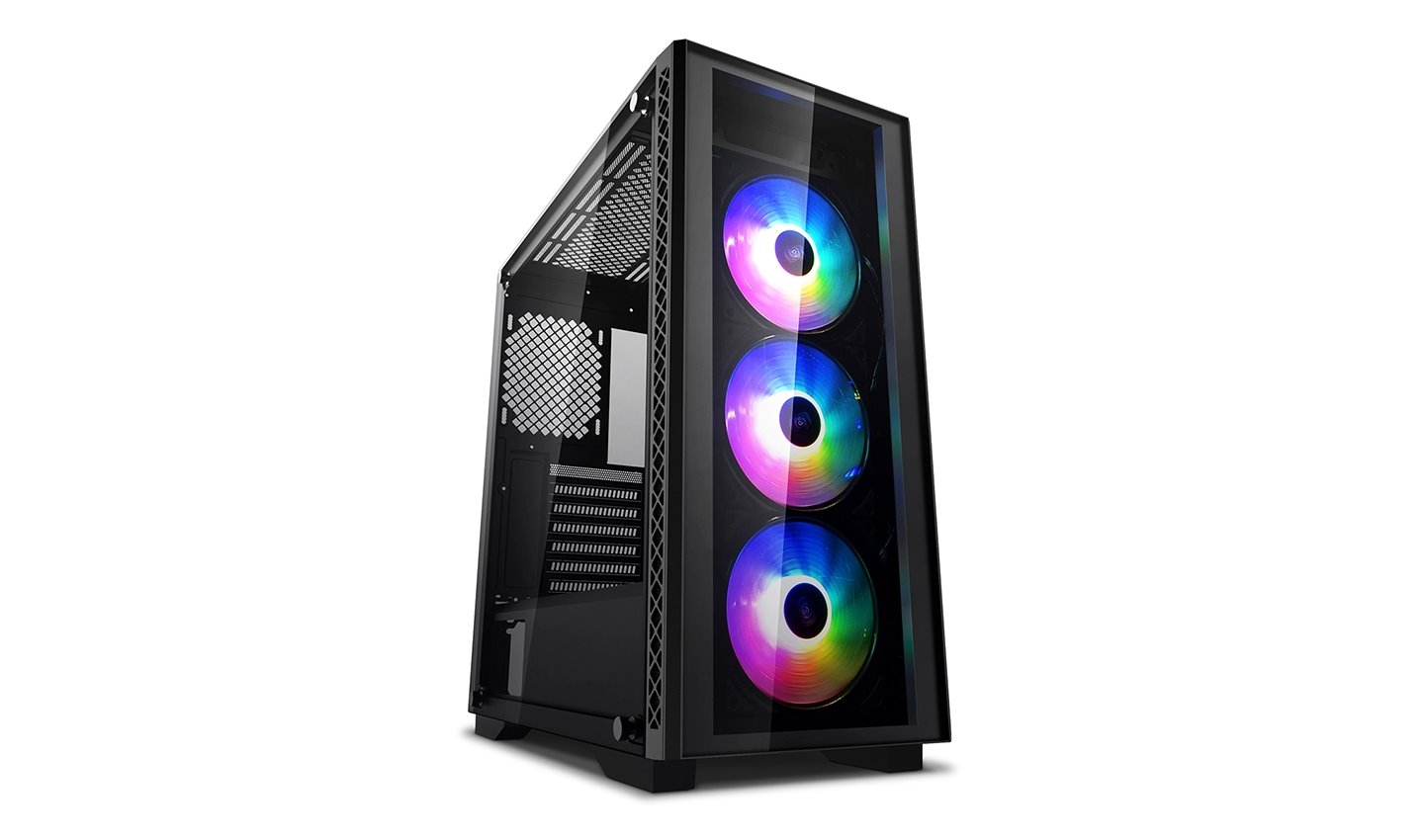 DeepCool Case DP-ATX-MATREXX50-AR-3F-US MATREXX 50 ADD-RGB 3F US Mid-Tower Retail