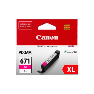 Canon CLI-671XLM Original Inkjet Ink Cartridge - Magenta Pack