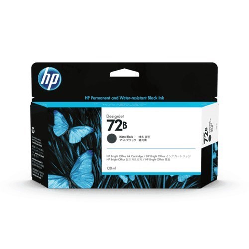 HP 72B Original Inkjet Ink Cartridge - Single Pack - Matte Black - 1 / Pack