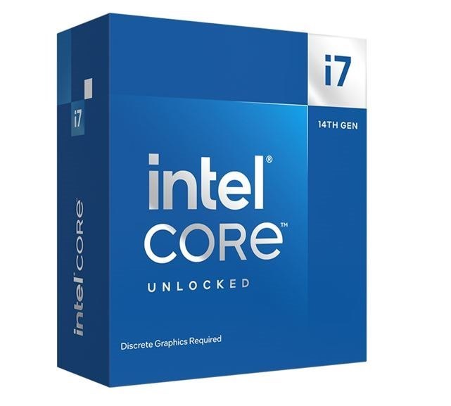 Intel I7 14700KF Cpu 4.3GHz (5.6GHz Turbo) 14TH Gen Lga1700 20-Cores 28-Threads 33MB 125W Graphic Card Required Unlocked Retail Raptor Lake No Fan