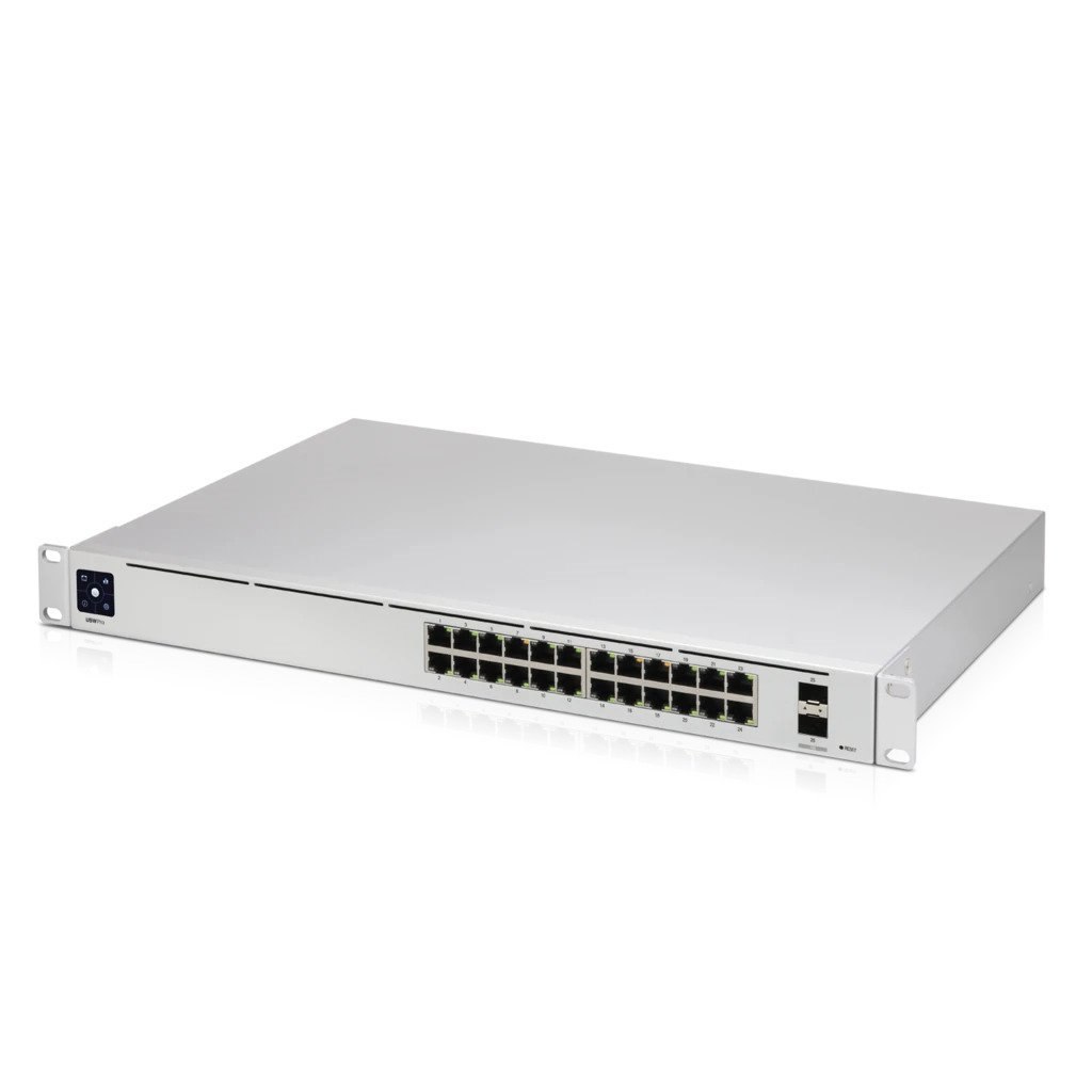 Ubiquiti USW-Pro-24 Gen2 UniFi Professional 24 Port Gigabit Switch With Layer 3 Features And SFP+ (No Poe)