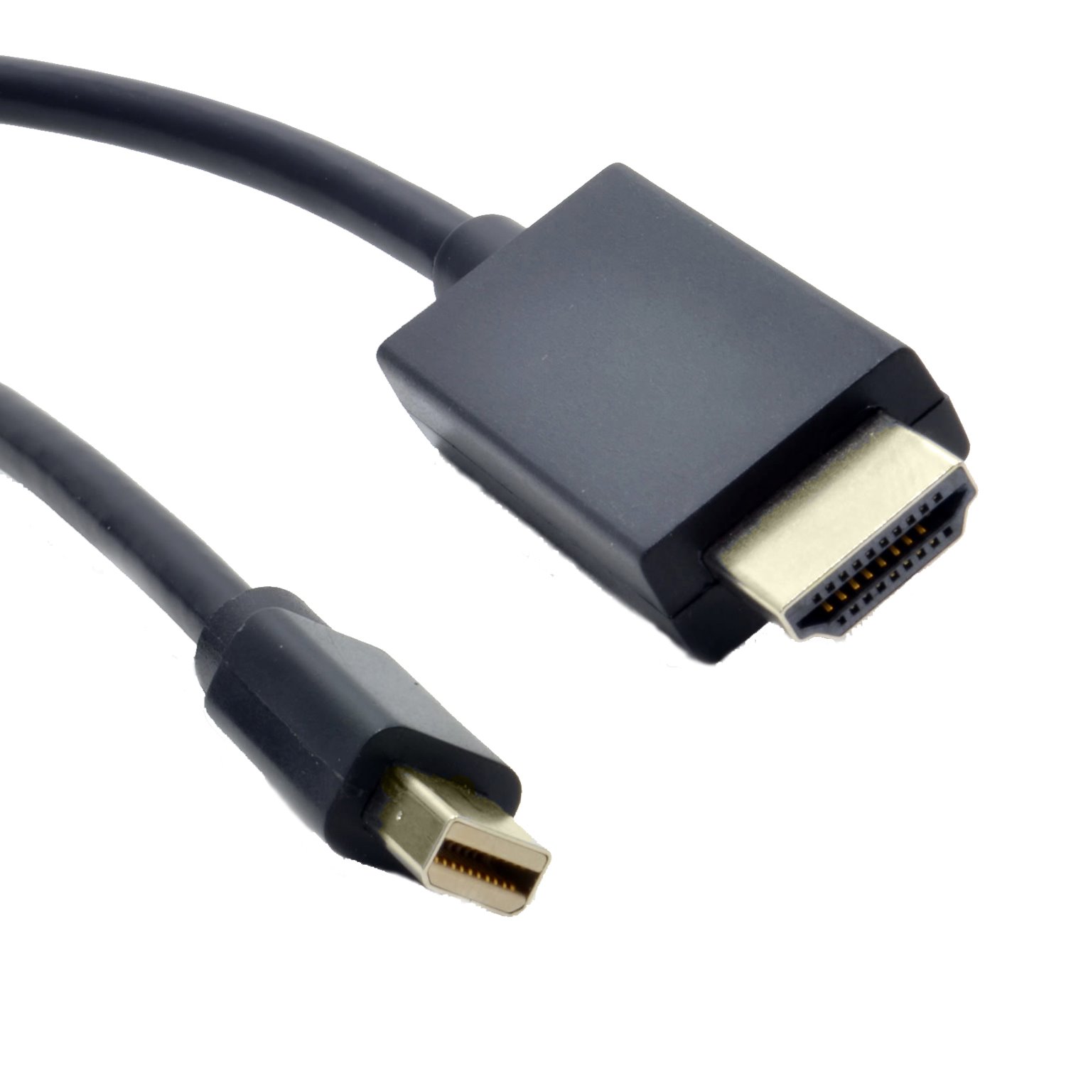 4Cabling 3M Mini DisplayPort Male - Hdmi® Male Cable: Black