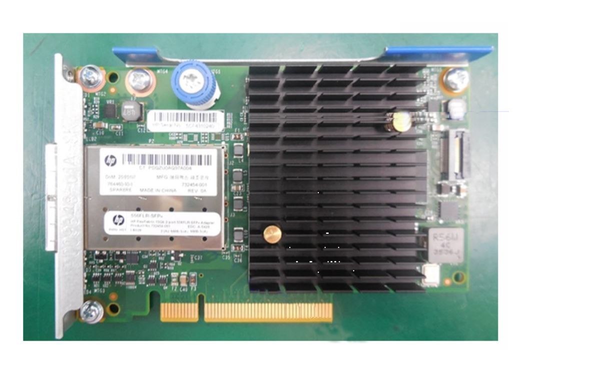 HPE FlexFabric 556FLR-SFP+ 10Gigabit Ethernet Card for Server - 10GBase-X - SFP+ - Plug-in Card