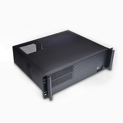 TGC Rack Mountable Server Chassis Case 3U 380MM Depth With Atx Psu Window - No Psu