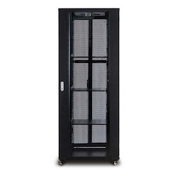 Serveredge 42Ru Fully Assembled Free Standing Server Cabinet - 800W X 1200D X 2062HIncludes:Front Glass DoorDual Rear Mesh Doors1 X 8 Way Pdu1 X 4 Way Fan Unit3 X Fixed Shelves: 750MM DepthL- Shaped R