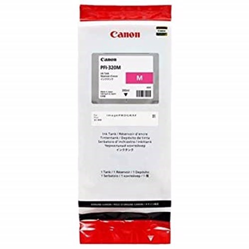 Canon Pfi-320M Magenta Ink For TM Range - 300ML