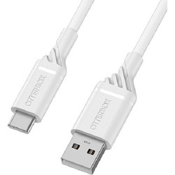 OtterBox Usb-C To Usb-A 1 Meter Cable Cloud Dream White- 480 MBPS Data Rate, Durable, Trusted, Bend/Flex-Tested 3,000 Times