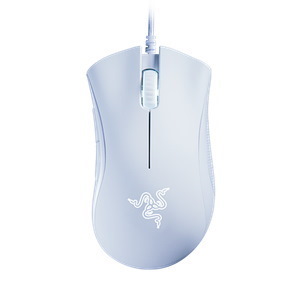 Razer DeathAdder Essential White Edition-Ergonomic Wired Gaming Mouse-FRML Packaging