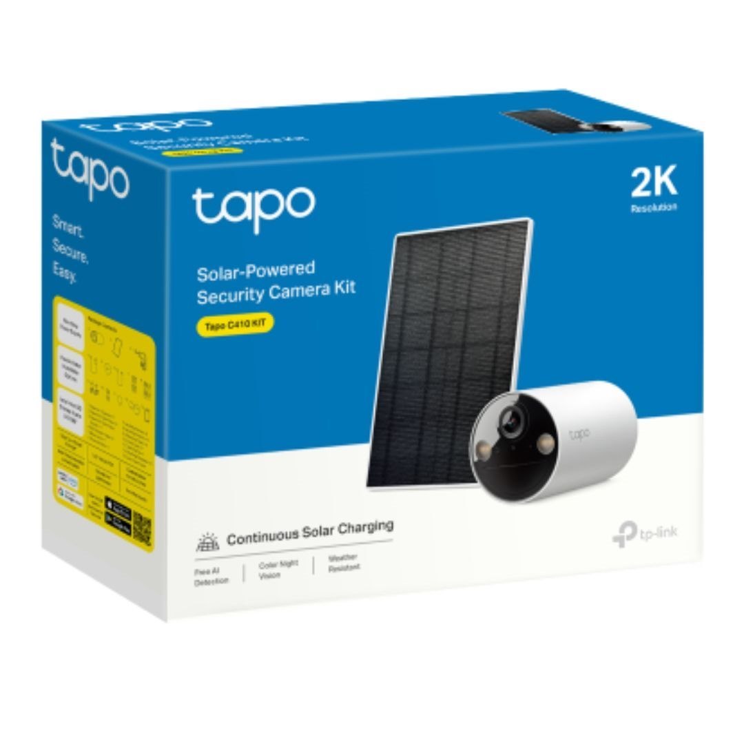 Tp-Link Tapo TC82 Kit Solar-Powered Security Camera Kit, 1YR WTY