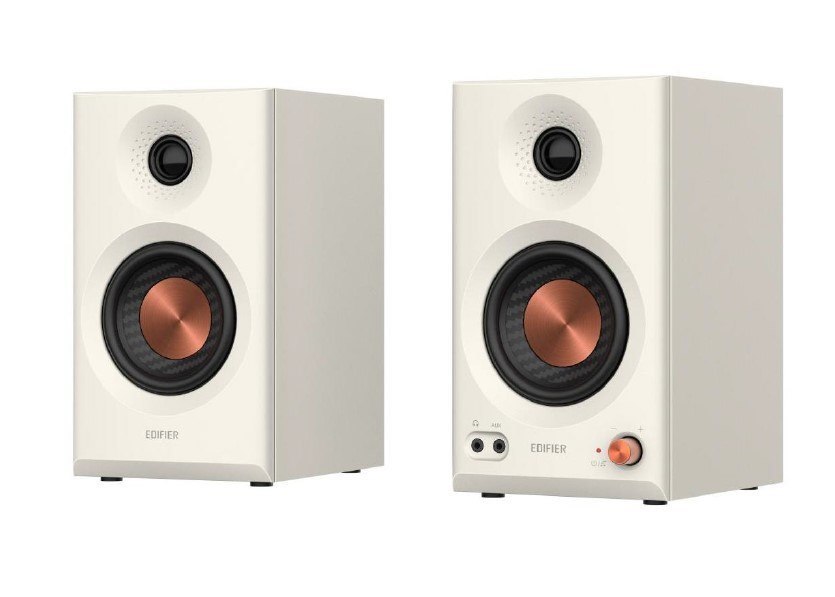 Edifier MR3 White Studio-Quality Monitor Speaker Suitable For Home Studio And Daily Listening